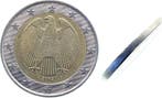 Duitsland Fehlpraegung 2 Euro 2002 F ohne Randinschrift!7..., Verzenden