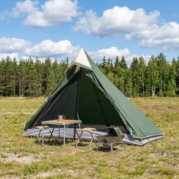 vidaXL Backpacking Tent Groen 222 x 85 x 125 cm, Verzenden, Nieuw, Tot en met 2