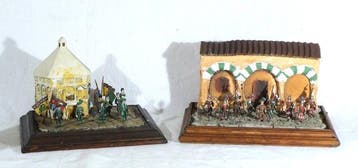 Artigiano 2 articoli - Diorama - 1960-1970 - Italië