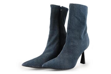 Sacha Enkellaarzen in maat 42 Blauw, Lage of Enkellaarzen, Sacha, Gedragen, Verzenden