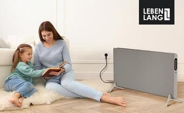 2dekans | LIFETIME Elektrische Verwarming – 3 Warmtestanden,, Ophalen of Verzenden, Zo goed als nieuw