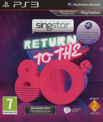 SingStar Return To The 80s - PlayStation 3 PS3 - PAL FAH - …, Spelcomputers en Games, Ophalen of Verzenden, Zo goed als nieuw