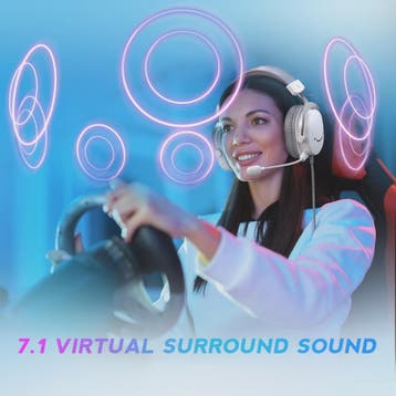 FIFINE H9W Gaming Headset met 7.1 Surround Sound, USB & 3.5m, Verzenden, Nieuw