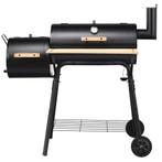 LIVSK BBQ Houtskoolgrill met Deksel - Met Smoker en Ingebouw, Verzenden, Nieuw