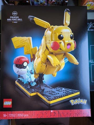 Lego Set - 72152 - Pokémon - Pikachu and Poké Ball, Nieuw