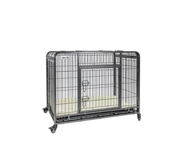 MaxxPet Hondenbench met Plaid - Verrijdbaar - 79x48x61cm, Dieren en Toebehoren, Hondenbenches, Verzenden, Nieuw