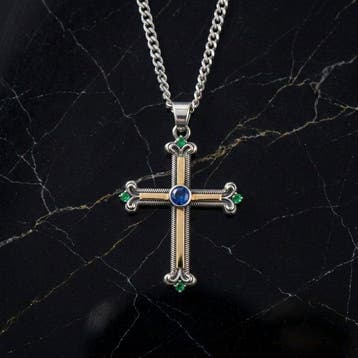 Zonder minimumprijs - Halsketting - 18 karaat Zilver, Geel, Sieraden, Tassen en Uiterlijk, Kettingen, Nieuw