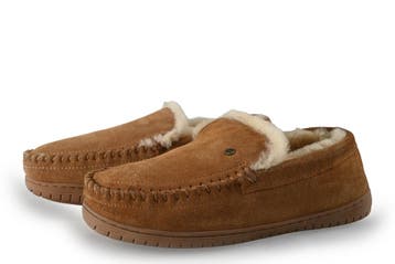 Warmbat Australia Pantoffels in maat 44 Cognac, Overige kleuren, Verzenden, Pantoffels of Sloffen, Gedragen