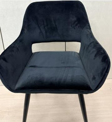 WOOOD Jelle Stoel Shadow Cut (Zwart), Huis en Inrichting, Ophalen of Verzenden, Gebruikt, Zwart