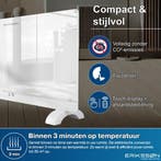 2dekans | Erikssøn Elektrische Kachel - 2000W Heater - wit, Ophalen of Verzenden, Zo goed als nieuw