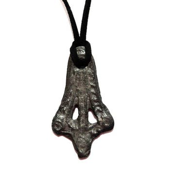 Viking periode Brons dragon foot amulet - 48 mm (Zonder, Sieraden, Tassen en Uiterlijk