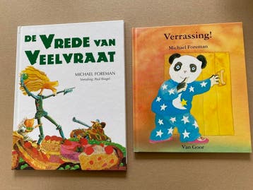 2 Kinderklassiekers van Michael Foreman - in nieuwstaat, Boeken, Kinderboeken | Kleuters, Verzenden, Zo goed als nieuw, Fictie algemeen