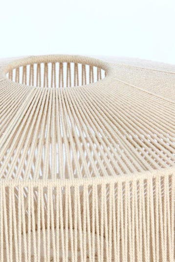 2dekans | Lampenkap voor plafondlamp naturel touw - Light &, Ophalen of Verzenden, Zo goed als nieuw