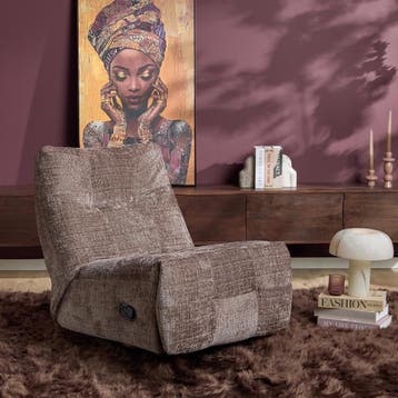 Relaxfauteuil Chill | Clay | Starfurn, Ophalen of Verzenden, Nieuw