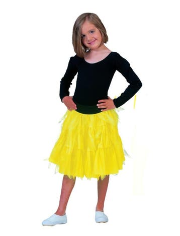 Fancy petticoat neon geel kind, Ophalen of Verzenden, Nieuw