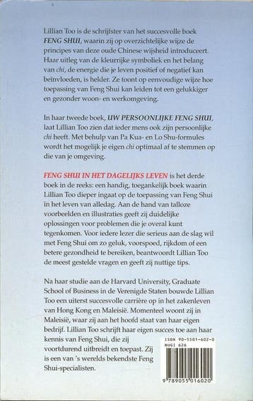 FENG SHUI IN HET DAGELIJKS LEVEN 9789055016020 L. Too, Verzenden, Gelezen, L. Too