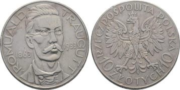 10 Zloty 1933 Polen Republik 1918-1939, Verzenden