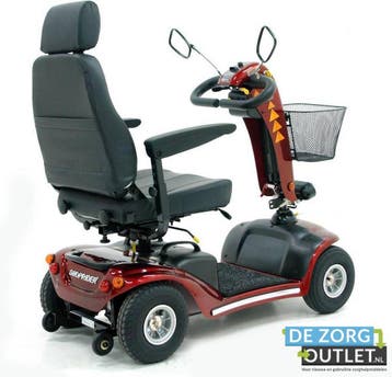 Scootmobiel GK-10 | Shoprider (Rood, 4 wiel scootmobiel), Diversen, Brommobielen en Scootmobielen, 10 km/u of minder, Nieuw, Ophalen of Verzenden