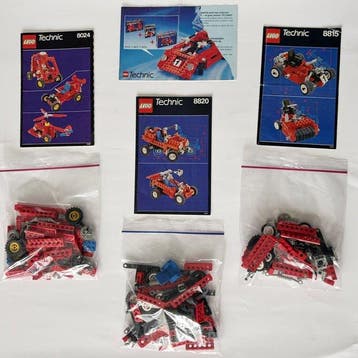Lego Set - Technic - LEGO Technic 3in1 - set 8024, 8815,, Nieuw