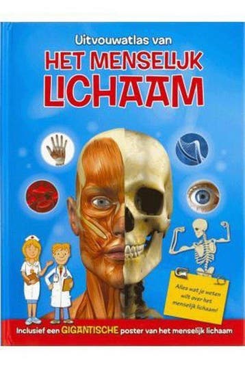 Uitvouwatlas van het menselijk lichaam - Yo-Yo Books, Verzenden, Gelezen, Yo-Yo Books