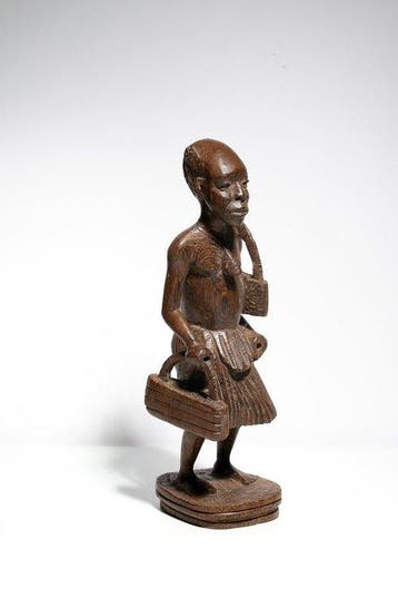 standbeeld - koloniale stijl - DR Congo (Zonder