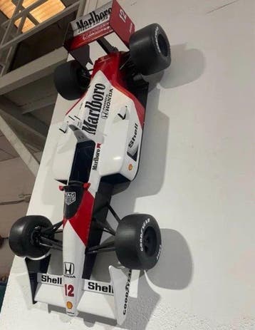 Niet op schaal - Modelauto - McLaren MP4/4 - Ayrton Senna, Hobby en Vrije tijd, Modelauto's | 1:5 tot 1:12, Nieuw