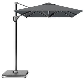 Voyager T1 zweefparasol 300x200 cm antraciet met 90KG voet, Tuin en Terras, Parasols, Ophalen of Verzenden, Nieuw