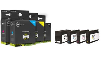 Geschikt HP 932 / 933 multipack zwart/kleur 4 cartridges, Nieuw, Cartridge, Inktmedia