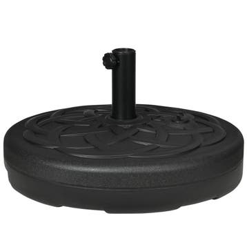 Parasolvoet Tot 35 Kg Vulbaar, Ronde Parasolhouder, Parasolg, Verzenden