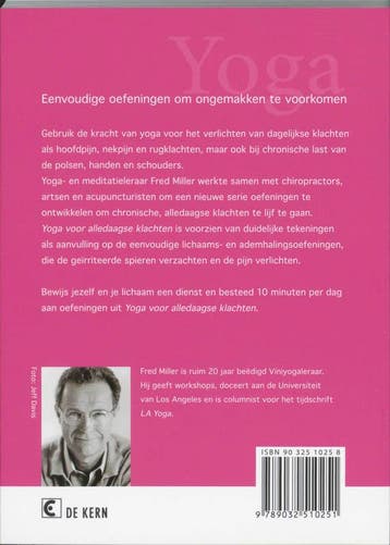 Yoga voor alledaagse klachten 9789032510251 F. Miller, Verzenden, Gelezen, F. Miller