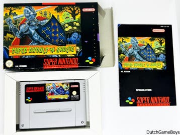 Super Nintendo / Snes - Super Ghoulsn Ghosts - NOE, Verzenden, Gebruikt