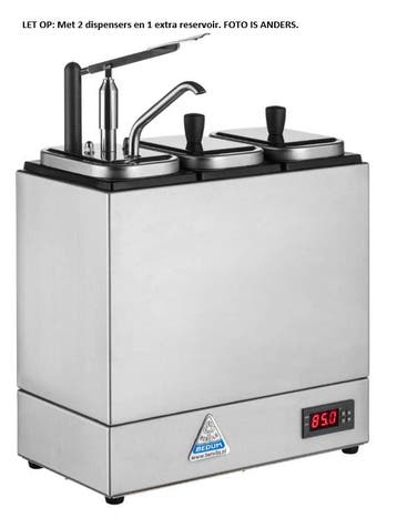Bereila Sauzenbar | 2 Dispensers | Extra Reservoir, Verzenden, Nieuw in verpakking
