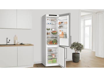 Bosch - Koel-vriescombinatie - Inhoud  337 L, 200 liter of meer, Verzenden, 60 cm of meer, Met aparte vriezer