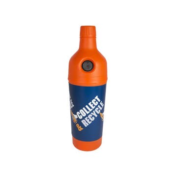PETman inzamelbak voor flesjes - oranje, Huis en Inrichting, Woonaccessoires | Prullenbakken, Verzenden, Nieuw