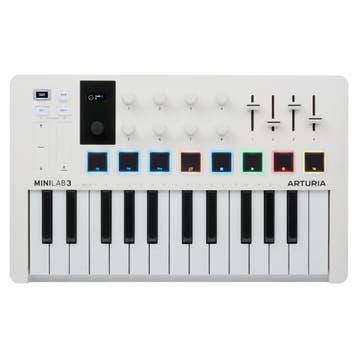 Arturia MiniLab 3 White – Compact USB/MIDI keyboard met 25, Ophalen of Verzenden, Nieuw