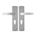 Deurbeslag | Deurklink met cilinderschild | AXA | Curve | 55, Verzenden, Nieuw