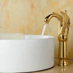 Luxe gouden kraan in de vorm van een Zwaan, Verzenden, Nieuw