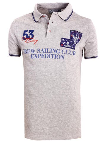 Geographical Norway Polo Shirt Grijs Kebastien, Verzenden, Nieuw, Grijs