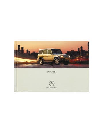 2002 MERCEDES BENZ G KLASSE HARDCOVER BROCHURE FRANS, Nieuw, Author