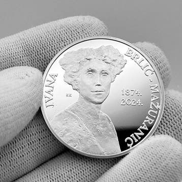 Kroatië. 4 Euro 2024 – Birth of Ivana Brlic-Mazuranic – 1 oz