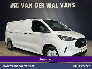 Ford Transit Custom | 2.0 TDCI 170pk Automaat L2H1 Euro6, Auto's, Automaat, Gebruikt, Euro 6, Wit