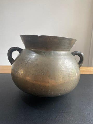 Pot - Brons - Grote Zware 17th-18th c.