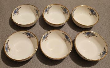 Royal Albert Moonlight Rose - Set kommen (6) - Porselein -