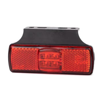 Fristom LED Markeringslamp Rood + Reflector met Bevestigings, Auto-onderdelen, Verlichting, Ophalen of Verzenden, Nieuw