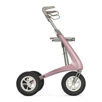 byACRE Carbon Overland Rollator met Dagelijkse tas – Roze, Ophalen of Verzenden, Nieuw