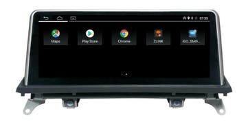 Navigatie BMW E70 X5 carkit android 15 usb carplay 64gb, Ophalen of Verzenden, Nieuw