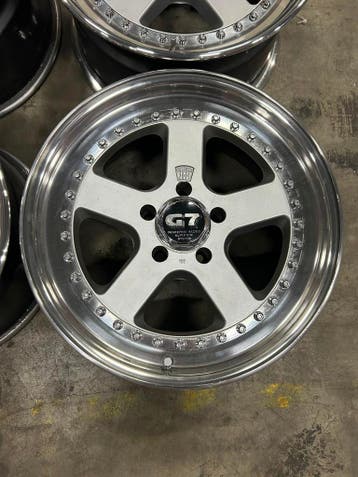 Panasport G7 - 17 inch 5x114.3, Ophalen of Verzenden, Gereviseerd, 17 inch, Velg(en)