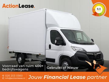 Opel Movano Bakwagen L5 H1 2023 Diesel Handgeschakeld, Zwart, Movano, Wit, Nieuw