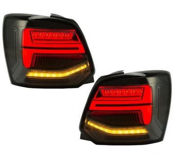 Achterlichten VW Polo 6R / 6C 09-17 LED Dynamic Smoke, Ophalen of Verzenden, Nieuw