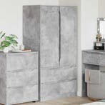vidaXL Kledingkast Beton Grijs 79,5 x 49 x 156 cm, Verzenden, Nieuw